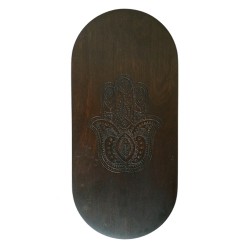 Дошка Садху для стояння на цвяхах, з гравіруванням "Хамса" для початківців з кроком 1 см