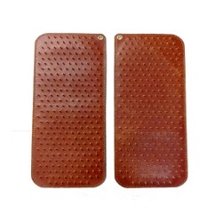 Дошка Садху для стояння на цвяхах з люверсами, шкіра, ручна робота, крок 1 см