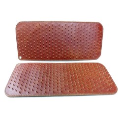 Дошка Садху для стояння на цвяхах з люверсами, шкіра, ручна робота, крок 1 см