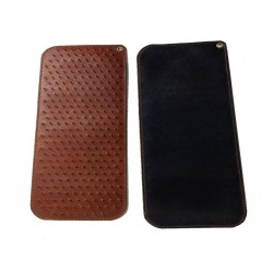 Дошка Садху для стояння на цвяхах з люверсами, шкіра, ручна робота, крок 1 см