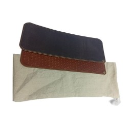 Дошка Садху для стояння на цвяхах з люверсами, шкіра, ручна робота, крок 1 см