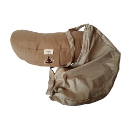 Подушка для медитации "Органик" в форме полумесяца, Украина