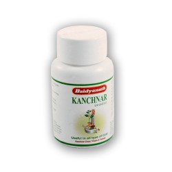 Канчнар Гуггул(Kanchnar guggul) ,  Baidyanath,  Индия,80 таб