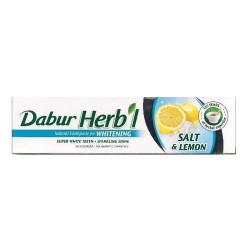 Зубна паста Сіль та Лимон (Salt&Lemon), Дабур, 80 гр.