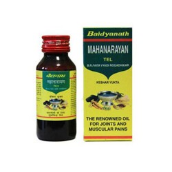 Согревающее масло Маханараян, Baidyanth, Индия, 50 мл
