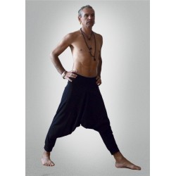 Алладины «Om» New Black, серый пояс