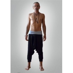 Алладины «Om» New Black, серый пояс