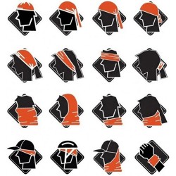 Баф, пов’язка на голову, шарф