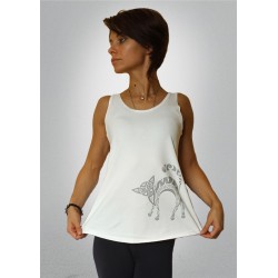 Майка жіноча "КІТ", шампань