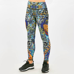 Лосины "Павлин", темные