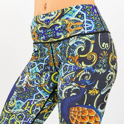 Лосины "Павлин", темные