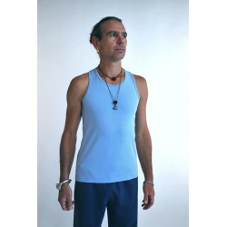 Борцовка "YOGA MAN", блакитна