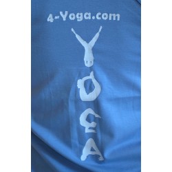 Борцовка "YOGA MAN", блакитна