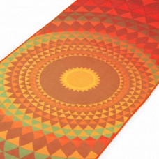 Йога полотенце "Оранжевая орбита" 61см*183см* 1мм (500г), Бодхи, Германия Bodhi