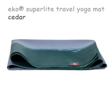 Легкий йога мат eKO SuperLite, Cedar, 61см*173см*1.5мм, Мандука