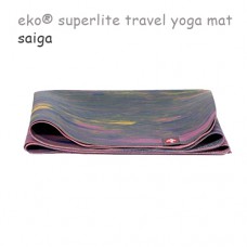 Легкий йога мат eKO SuperLite, Saiga, 61см*173см*1.5мм, Мандука
