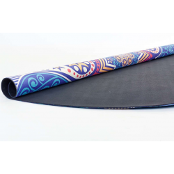 Круглый коврик для йоги "Мандала", 150см*3мм, Китай