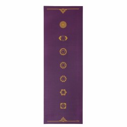 Йога мат ЛИЛА Чакры (Leela Collection Chakras) 60см*183см*4мм, Бодхи