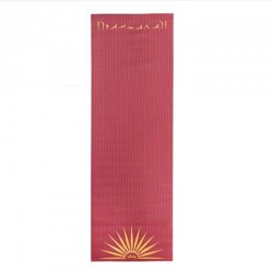 Йога мат ЛИЛА Сурья Намаскар  (Leela Collection Sun Salutation) 60см*183см*4мм, Бодхи