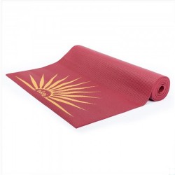 Йога мат ЛИЛА Сурья Намаскар  (Leela Collection Sun Salutation) 60см*183см*4мм, Бодхи