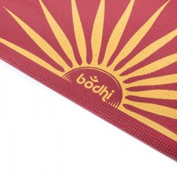 Йога мат ЛИЛА Сурья Намаскар  (Leela Collection Sun Salutation) 60см*183см*4мм, Бодхи