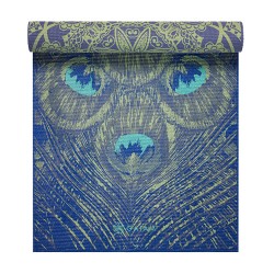 Коврик для йоги REVERSIBLE PEACOCK LACE YOGA MAT 173см*61см*6мм, США