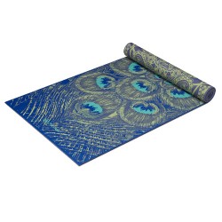 Коврик для йоги REVERSIBLE PEACOCK LACE YOGA MAT 173см*61см*6мм, США