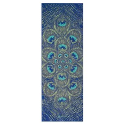 Коврик для йоги REVERSIBLE PEACOCK LACE YOGA MAT 173см*61см*6мм, США