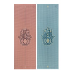 Йога мат ЛІЛА HAMSA HAND (The Leela Collection) 60см*183см*4,5мм, Бодхі