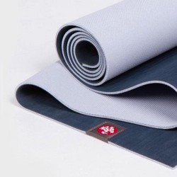 Легкий йога мат eKO lite, MIDNIGHT dark blue, 61см*173см*4мм, Мандука