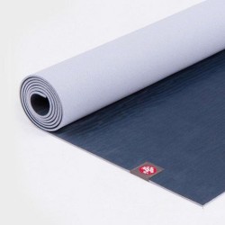 Легкий йога мат eKO lite, MIDNIGHT dark blue, 61см*173см*4мм, Мандука