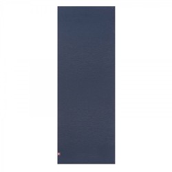 Легкий йога мат eKO lite, MIDNIGHT dark blue, 61см*173см*3мм, Мандука