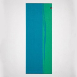 Легкий йога мат eKO SuperLite, CAYO blue-green, 61см*173см*1.5мм, Мандука