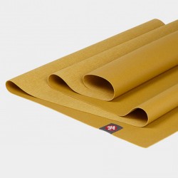Легкий йога мат eKO SuperLite, GOLDEN yellow, 61см*173см*1.5мм, Мандука