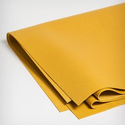 Легкий йога мат eKO SuperLite, GOLDEN yellow, 61см*173см*1.5мм, Мандука