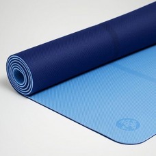 Йога килимок для початківців WELCOME MAT, pure blue, 61см*172см*5мм, Мандука
