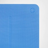 Йога килимок для початківців WELCOME MAT, pure blue, 61см*172см*5мм, Мандука