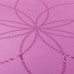 Каучуковый йога мат Феникс (Phoenix) 66см*185см*4мм, лиловый Living Flower, Бодхи фото