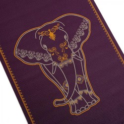 Йога мат ЛИЛА Большой Слон, двухцветный (Leela BIG ELEPHANT, bicolour) 60см*183см*4,5мм, Бодхи